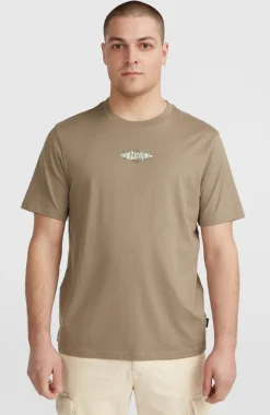 Back Print T-shirt | Concrete