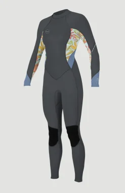 Bahia 3/2 Back Zip Full Womens | GRAPHITE/DAHLIA/INFINTY