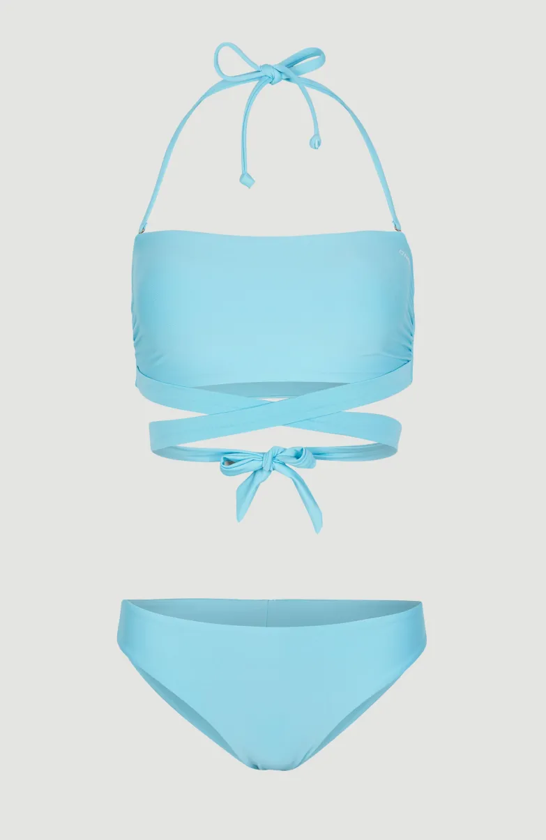 Bikini Jen - Maoi Bandeau | Blue Topaz