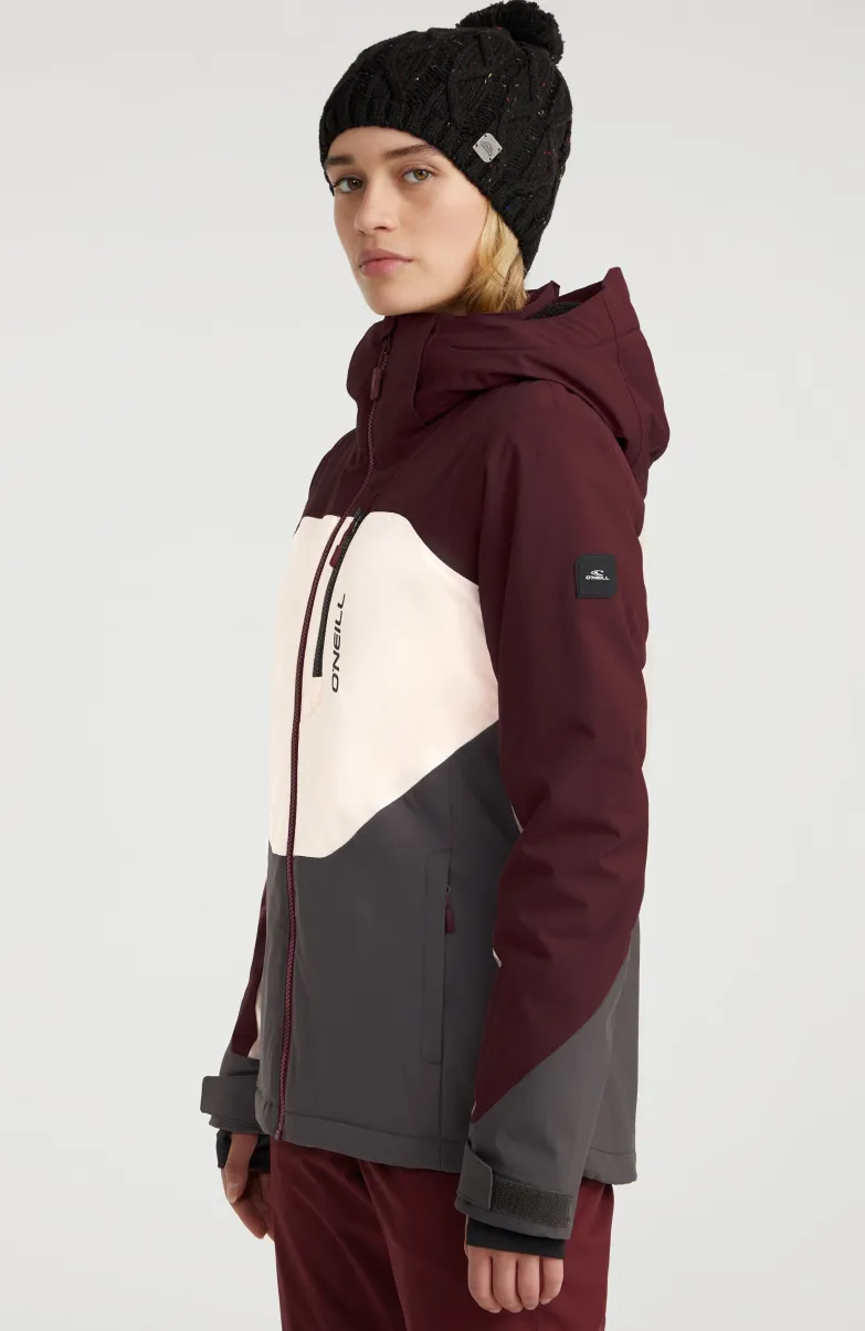 Carbonite Wintersportjas | Windsor Wine Colour Block