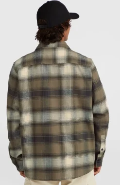 Check Flanellen Overhemd | Brown Check Small