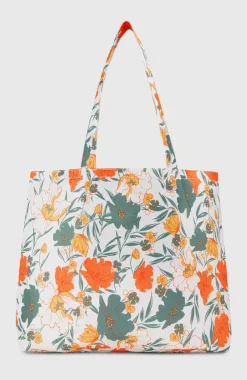 Coastal Print Totebag | White Bluemchen