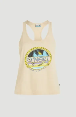 Connective Graphic Tanktop | Bleached Sand