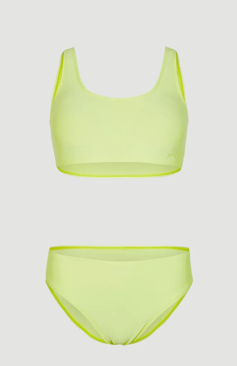 Ella Love Future Surf Bralette Bikiniset | Sunny Lime