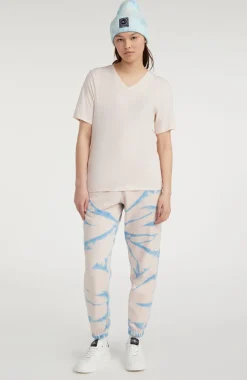 Essentials V-Neck T-Shirt | Peach Whip