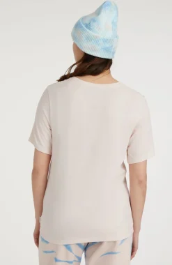 Essentials V-Neck T-Shirt | Peach Whip