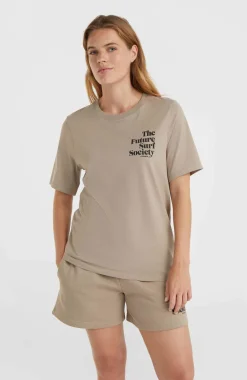 Future Surf Society Regular T-shirt | Pumpkin Smoke