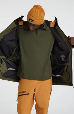 GORE-TEX Psycho Wintersportjas | Rich Caramel Colour Block