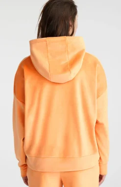 Hoodie Velour Fleece | Giorgia Peach