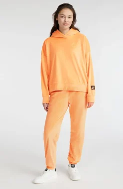 Hoodie Velour Fleece | Giorgia Peach