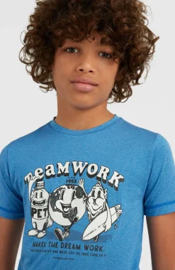 Hybrid Teamwork T-shirt | Princess Blue