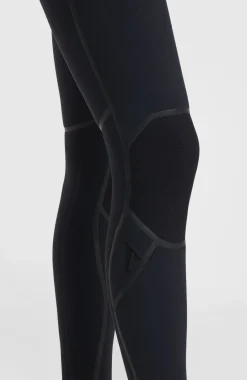 Hyperfreak Fire 4/3+mm Back Zip Full Wetsuit | BLACK/BLACK