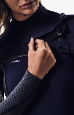 Hyperfreak Fire 5/4+mm Chest Zip Full Wetsuit | NAVY/SHADE