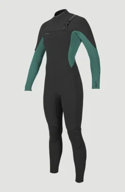 Hyperfreak 5/4mm Chest Zip Full Wetsuit | RAVEN/BRISTOL