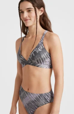 Hyperfreak Women Of The Wave Longline Triangelbikiniset | Grey Tie Dye