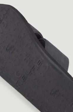 Koosh Cross Over BLOOM™ Slippers | Black Out