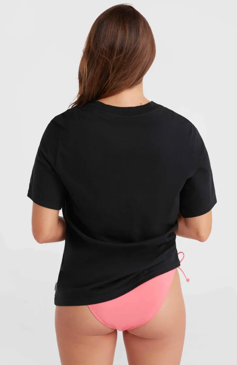 Luano Graphic T-shirt | Black Out