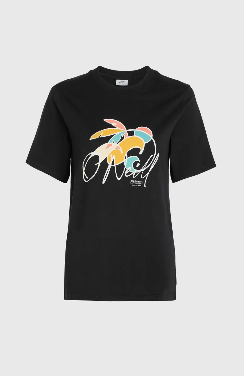 Luano Graphic T-shirt | Black Out