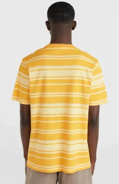 Mix And Match Stripe T-shirt | Yellow Bold Stripes