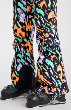 O'Riginals Bib Regular Wintersportbroek | Black Kemper Print