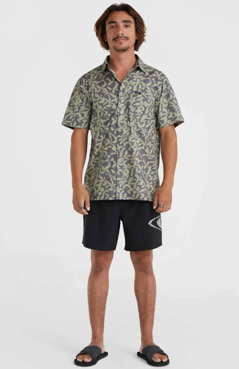O'Riginals Eco Standard Leaf Overhemd | Green Seagrass