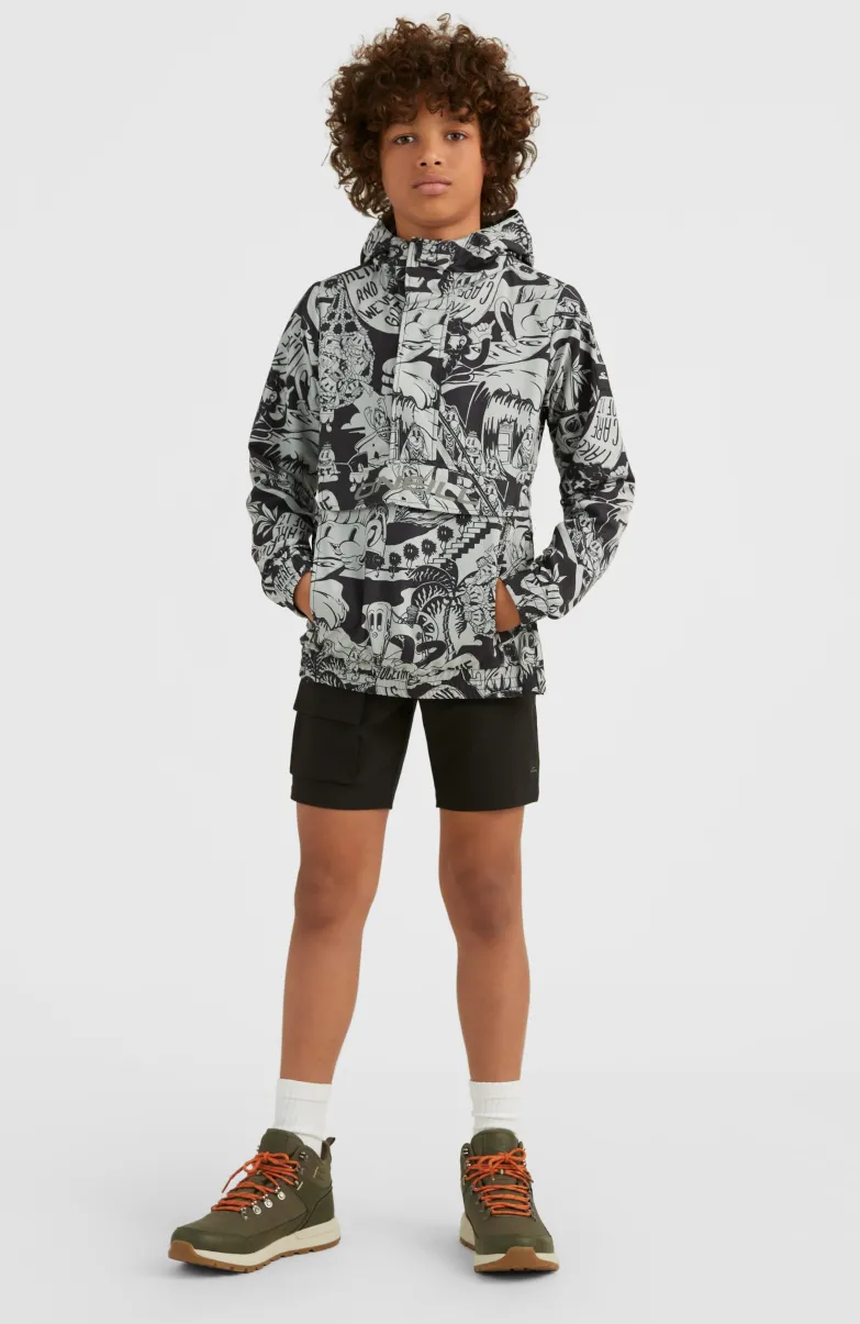 Outdoor Anorak Jas | Black Oyster