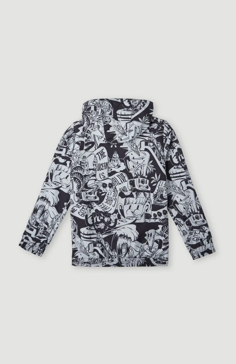 Outdoor Anorak Jas | Black Oyster