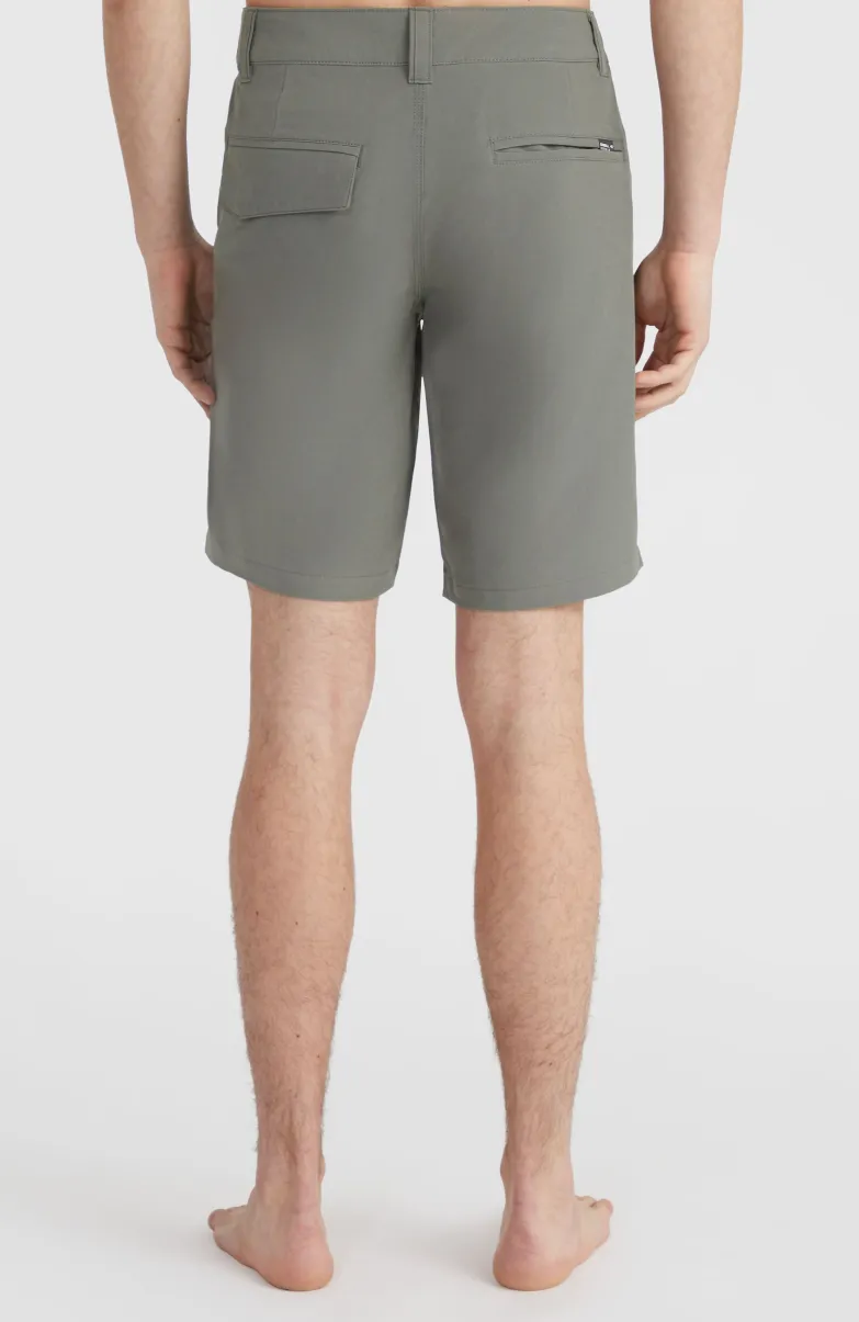 Short Hybrid Chino | Military Green