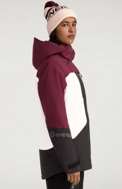Ski Jas GORE-TEX Psycho Tech | Windsor Wine Colour Block
