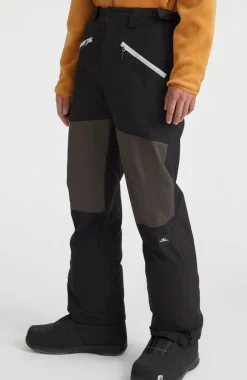 Skibroek Jacksaw | Black Out Colour Block