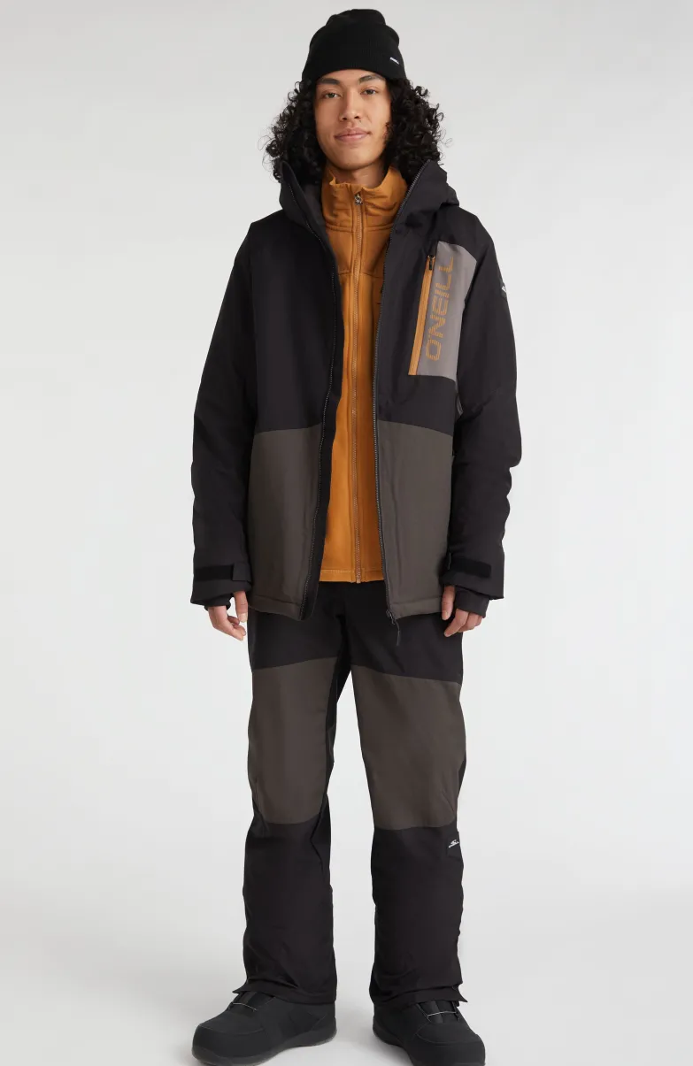 Skibroek Jacksaw | Black Out Colour Block