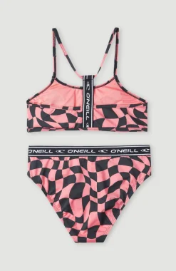 Sportclub Active Bralette Bikiniset | Pink Checkboard