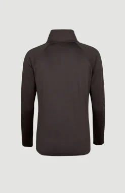 Trui Clime Fleece Met Halve Rits | Raven