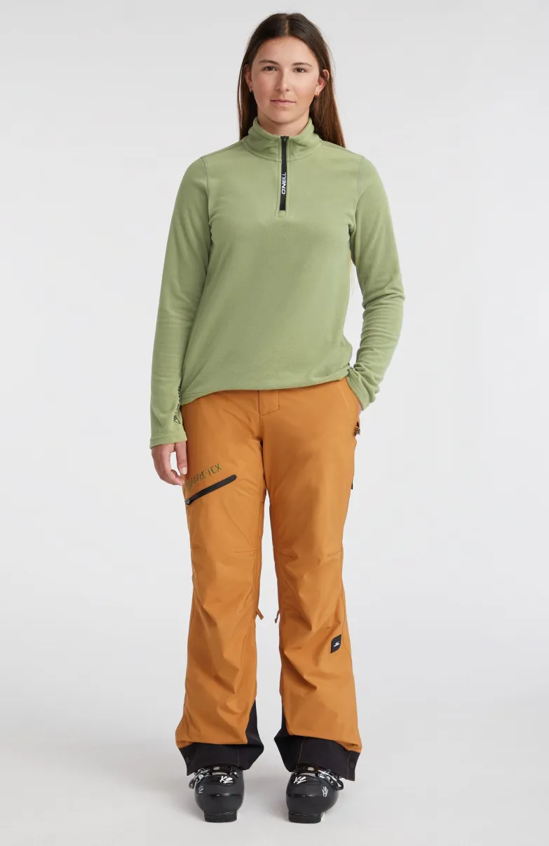 Trui Jack's Fleece Met Halve Rits | Deep Lichen Green
