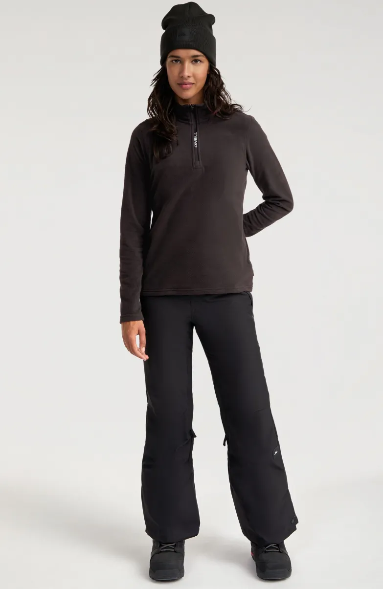 Trui Jack's Fleece Met Halve Rits | Black Out