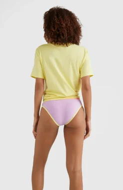 T-shirt Essentials Met V-hals | Sunshine