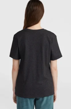 T-shirt Essentials Met V-hals | Black Out