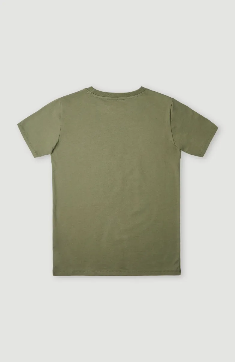 T-shirt Loren | Deep Lichen Green