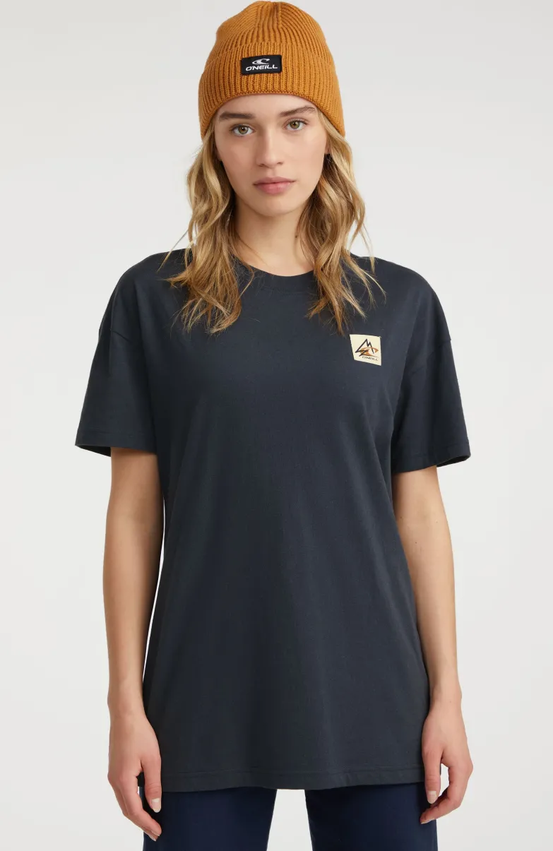 T-shirt Mountain Long | Outer Space