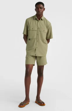 Utility 17" Hybrid Short | Deep Lichen Green