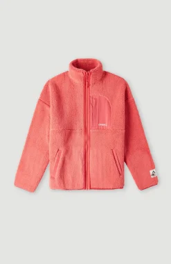 Vest Cloudrest High-Pile Fleece | Red Orcher