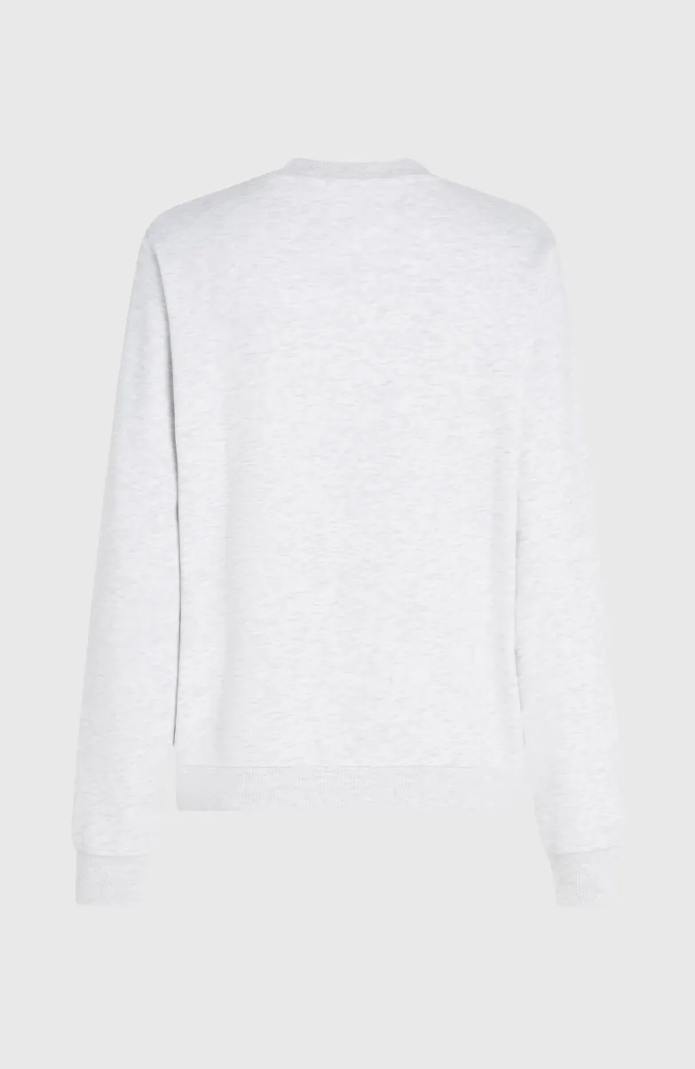 Women Of The Wave Crew Sweater | White Melange