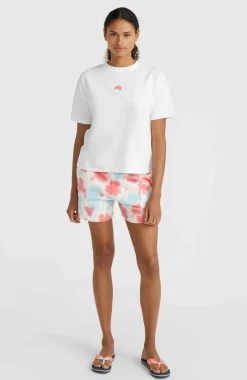 Women Of The Wave Sweatshort | Pink Ice Cube Tie Dye