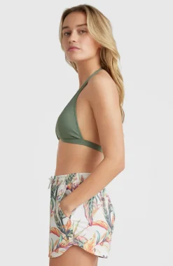 Zwemshort Anglet | White Tropical Flower