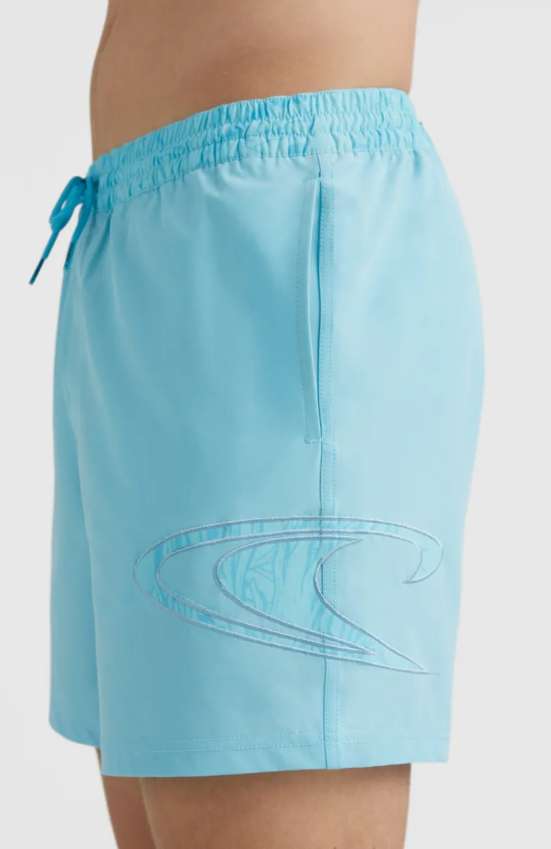 Zwemshort Cali Ocean 16'' | Blue Topaz